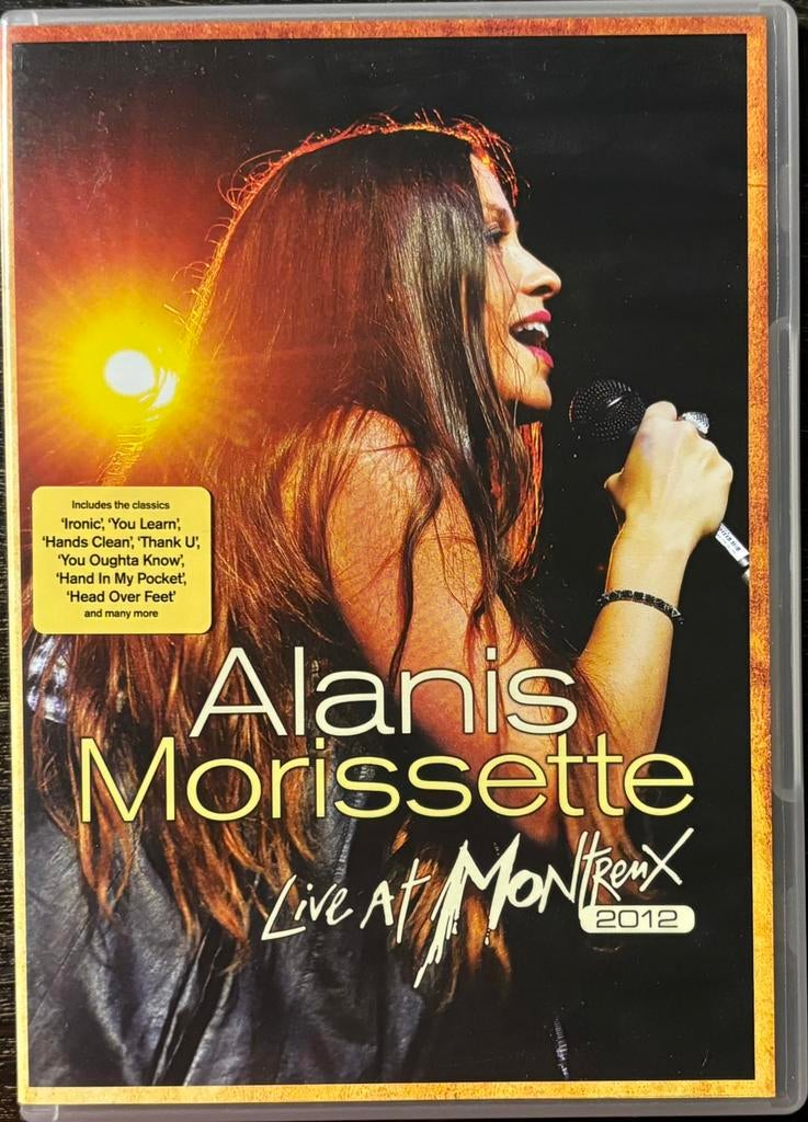 ALANIS MORISSETTE - Live At Montreux 2012, Alle leeftijden, Ophalen of Verzenden, Zo goed als nieuw