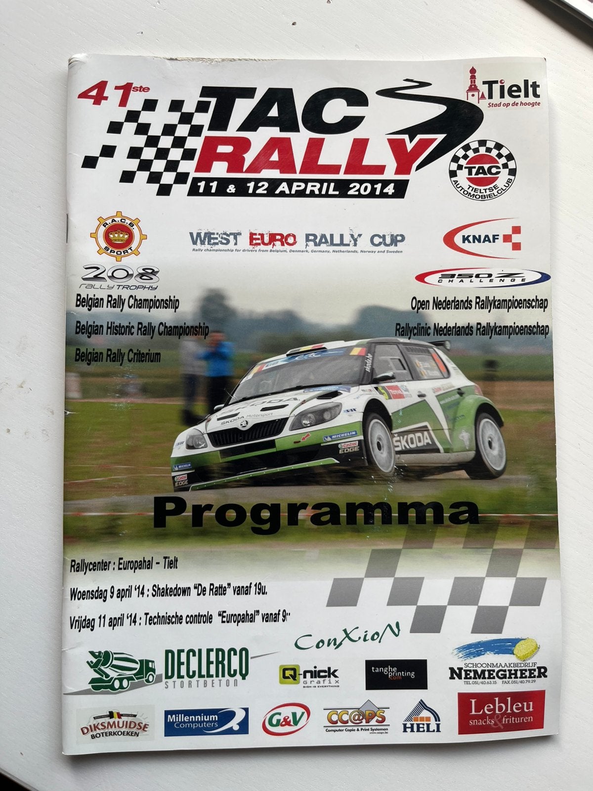 Programma: TAC Rally 2014, Ophalen of Verzenden, Gelezen