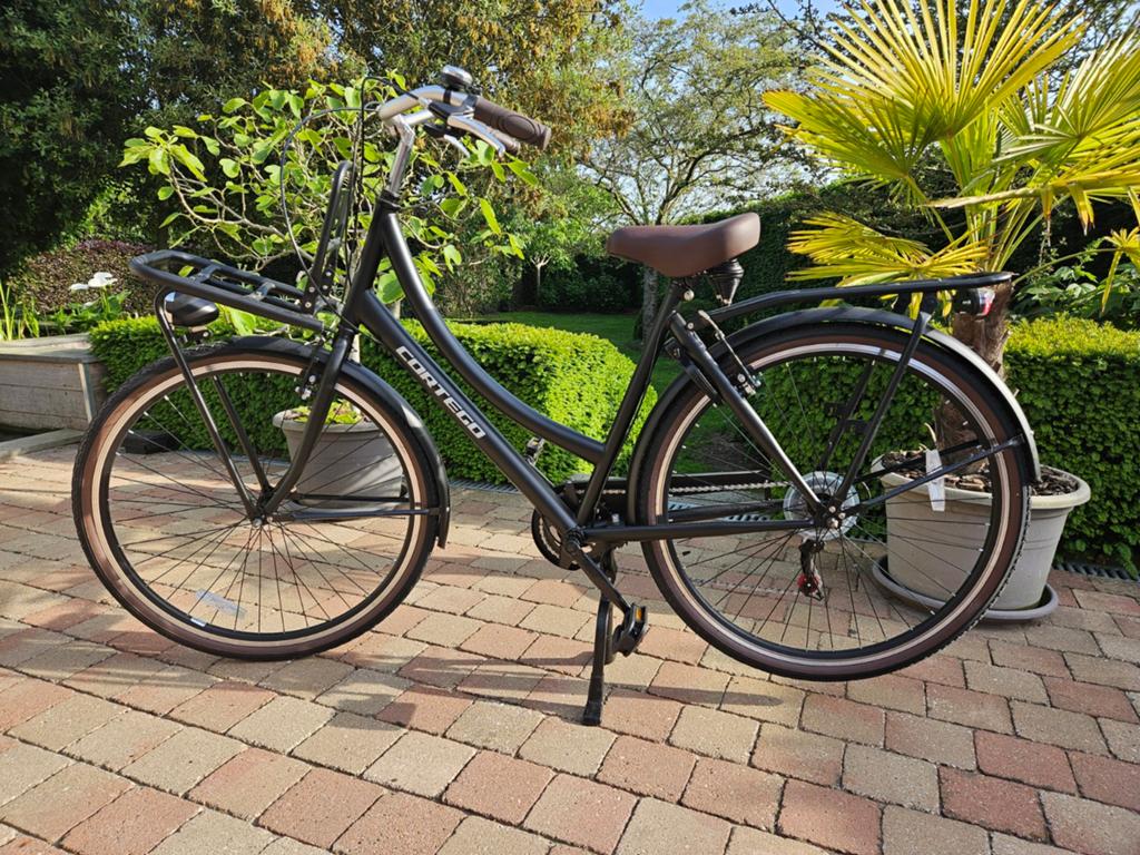 Nieuwe damesfiets 28 inch - 7 versnellingen, Ophalen, CORTEGO, 53 tot 56 cm, Velgrem