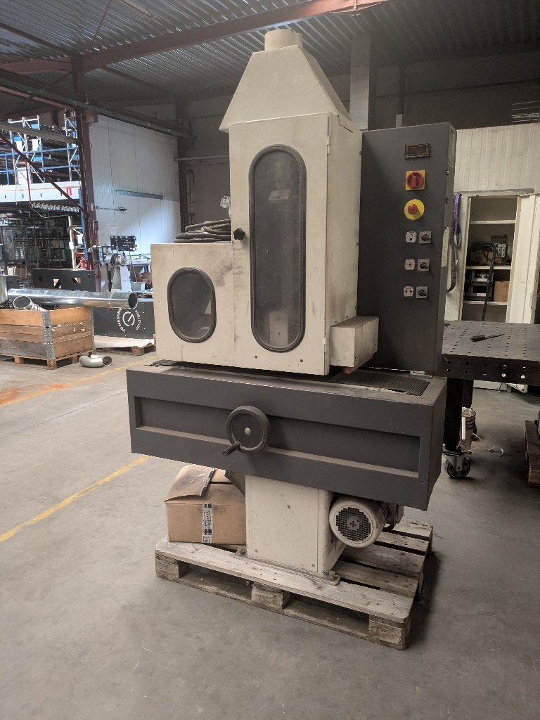 Schuur - Slijpmachine T 200 K B Vangroenweghe / VG Machines, Doe-het-zelf en Bouw, Ophalen, Gebruikt, Bandschuurmachine