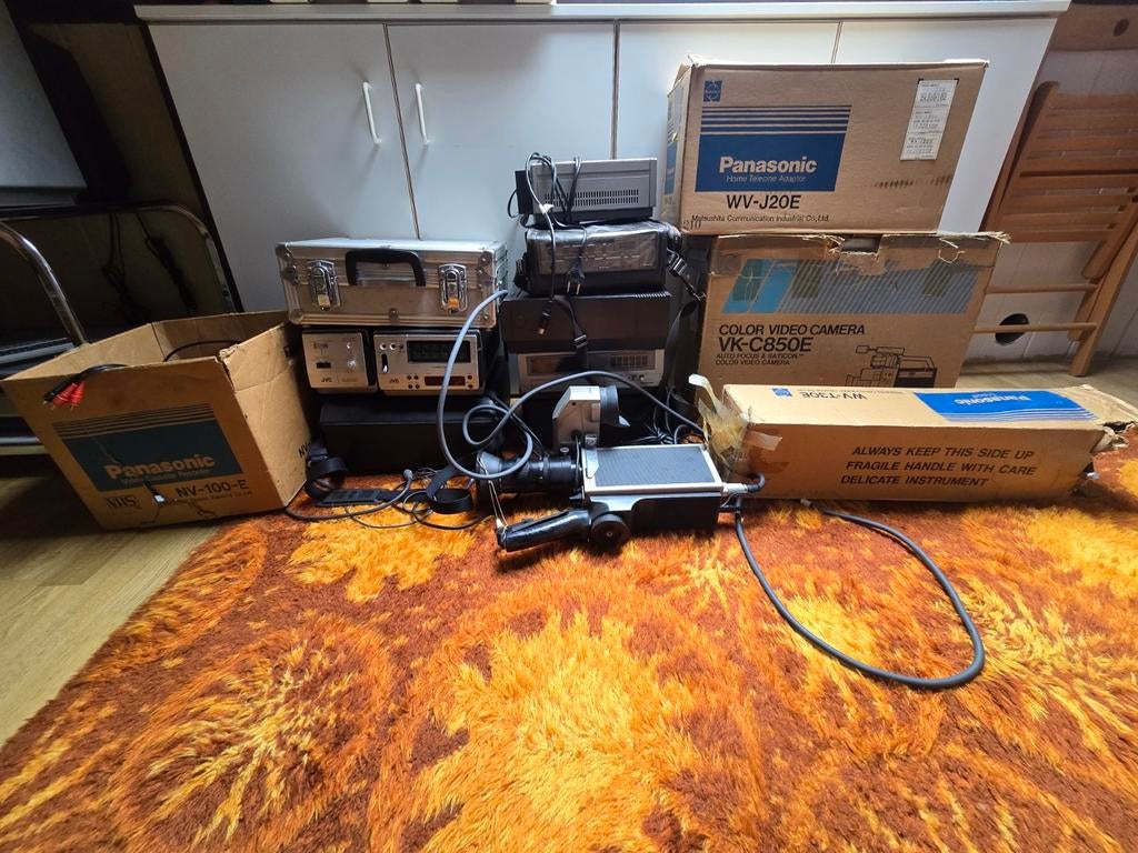 Caméras VHS portables vintage, Enlèvement, VHS ou SVHS, Caméra