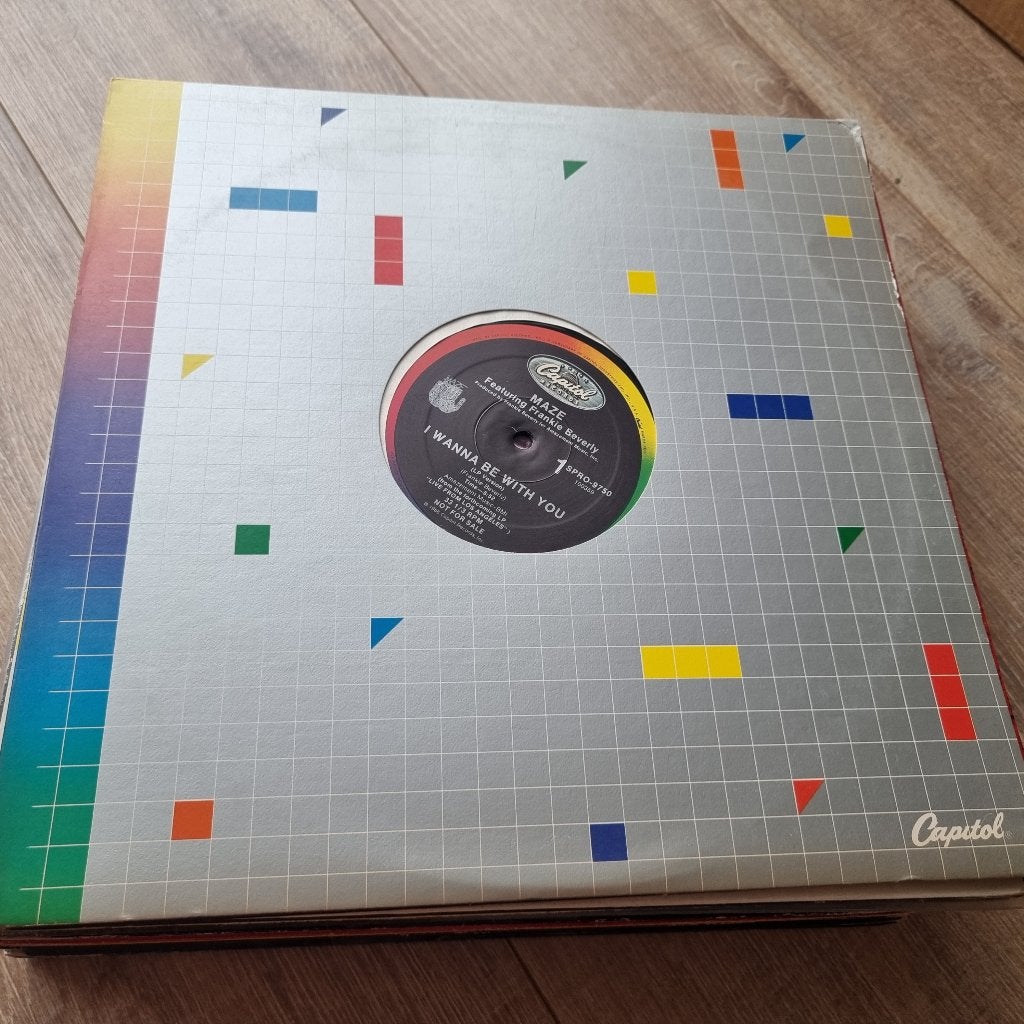 12" Maze Featuring Frankie Beverly – I Wanna Be With You, CD & DVD, Vinyles Singles, 12 pouces, Enlèvement ou Envoi, 1980 - 1989