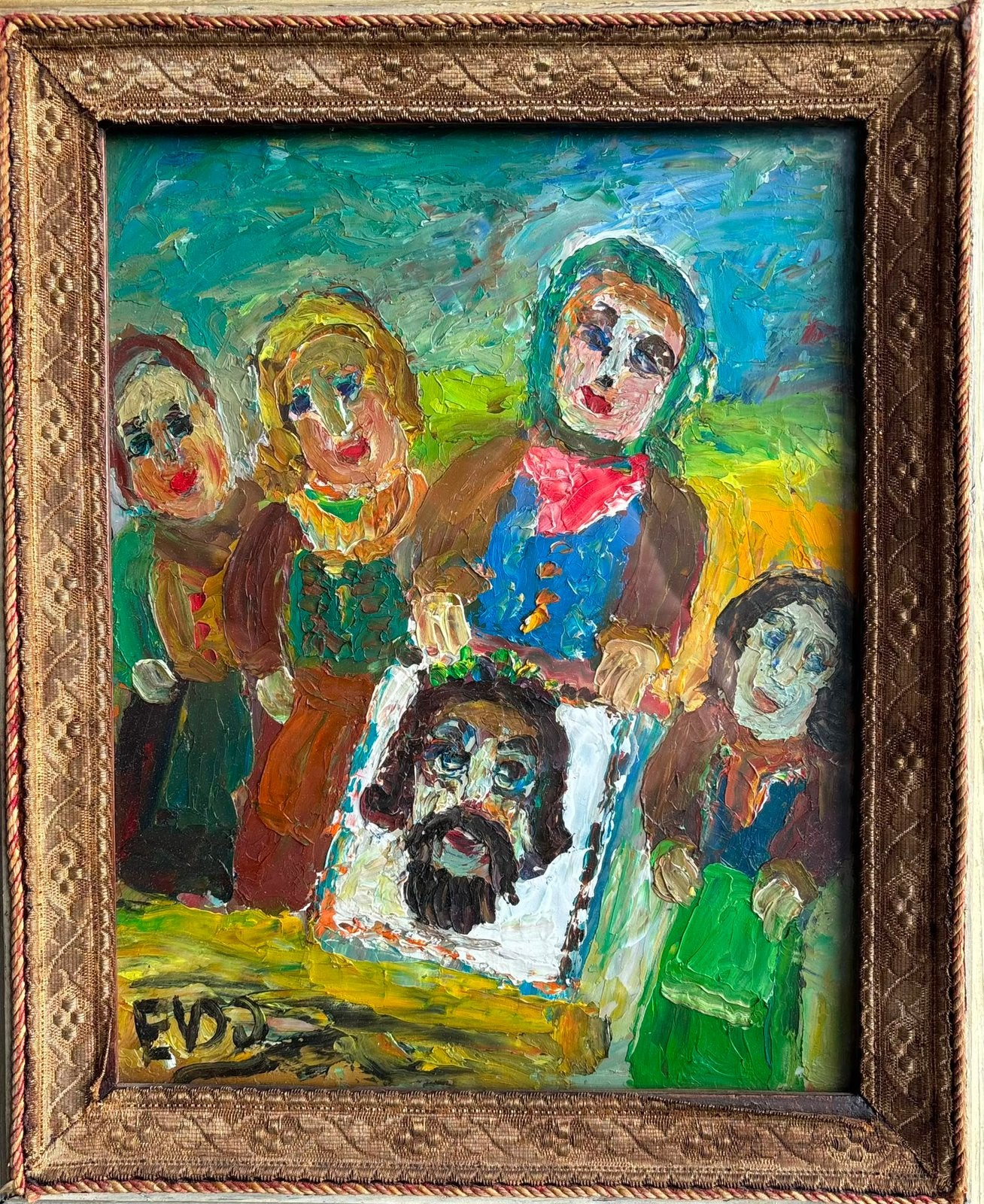 Ernest van den Driessche, Antiek en Kunst, Ophalen, Doek