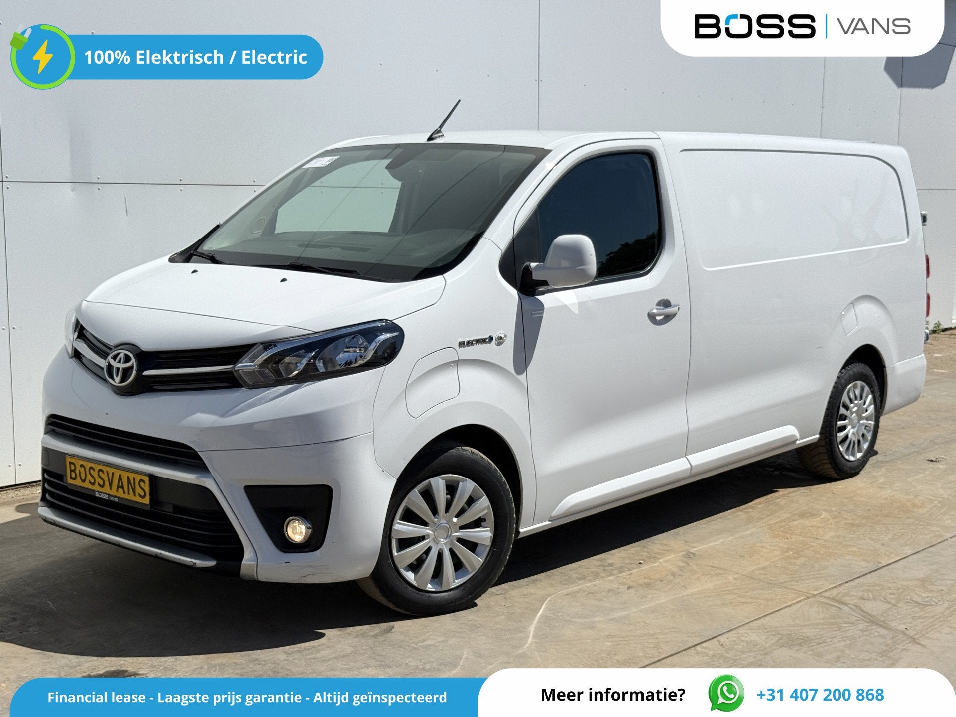 Toyota ProAce Electric 75kWh 136PK L2 Elektrisch 93.0% (SOH), Autos, 100 kW, 330 km, Achat, Entreprise