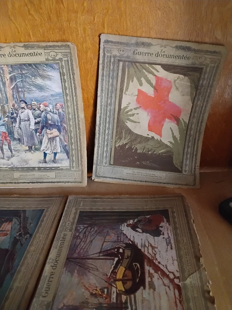 Militaria 14/18 ,guerre documentee, Collections, Enlèvement ou Envoi, Armée de terre, Livre ou Revue
