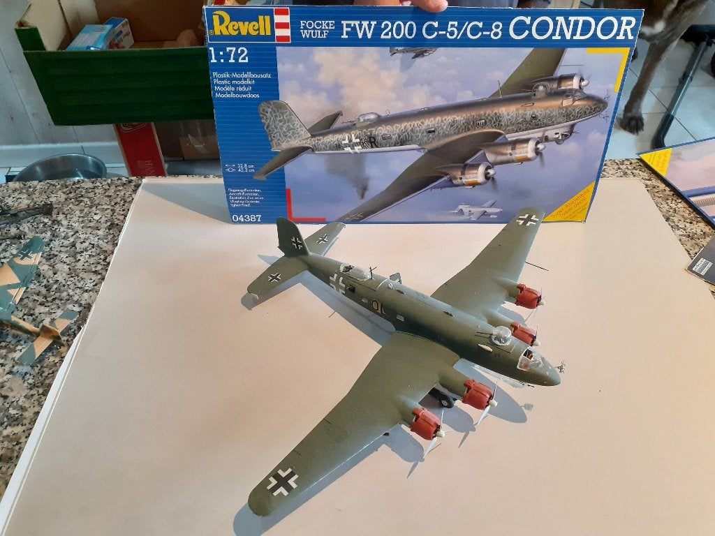 Grande Maquette Focke-Wulf Fw 200 C-5/C-8 Condor Revell 1/72, Hobby & Loisirs créatifs, Modélisme | Avions & Hélicoptères, Revell