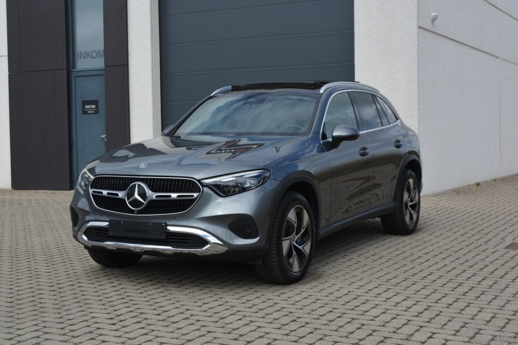 Mercedes GLC300e 313CV 4Matic PHEV/Luxury Line/Toit pano/'23, Autos, Mercedes-Benz, Cuir, Argent ou Gris, Euro 6, Entreprise