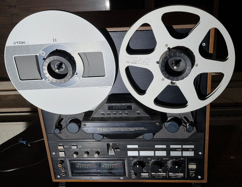 Bandrecorder TEAC X-2000R, Ophalen, Bandrecorder