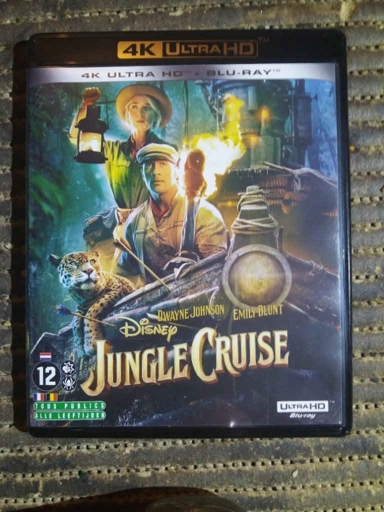 Jungle Cruise 4K Ultra HD (2021), CD & DVD, Blu-ray, Enlèvement ou Envoi, Film, Comme neuf, Aventure