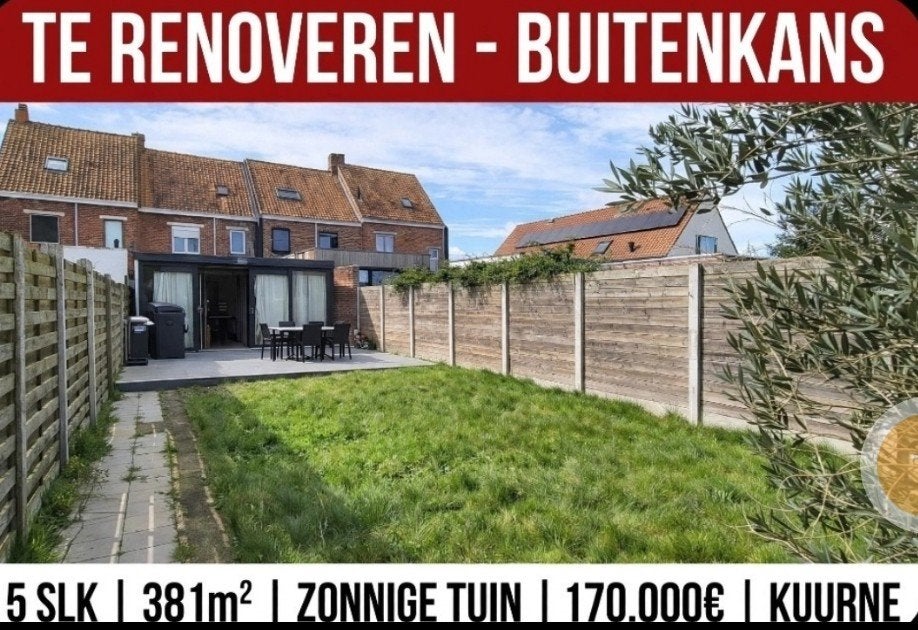 maison à vendre Kuurne, Province de Flandre-Occidentale, 381 m², 200 à 500 m², 5 pièces