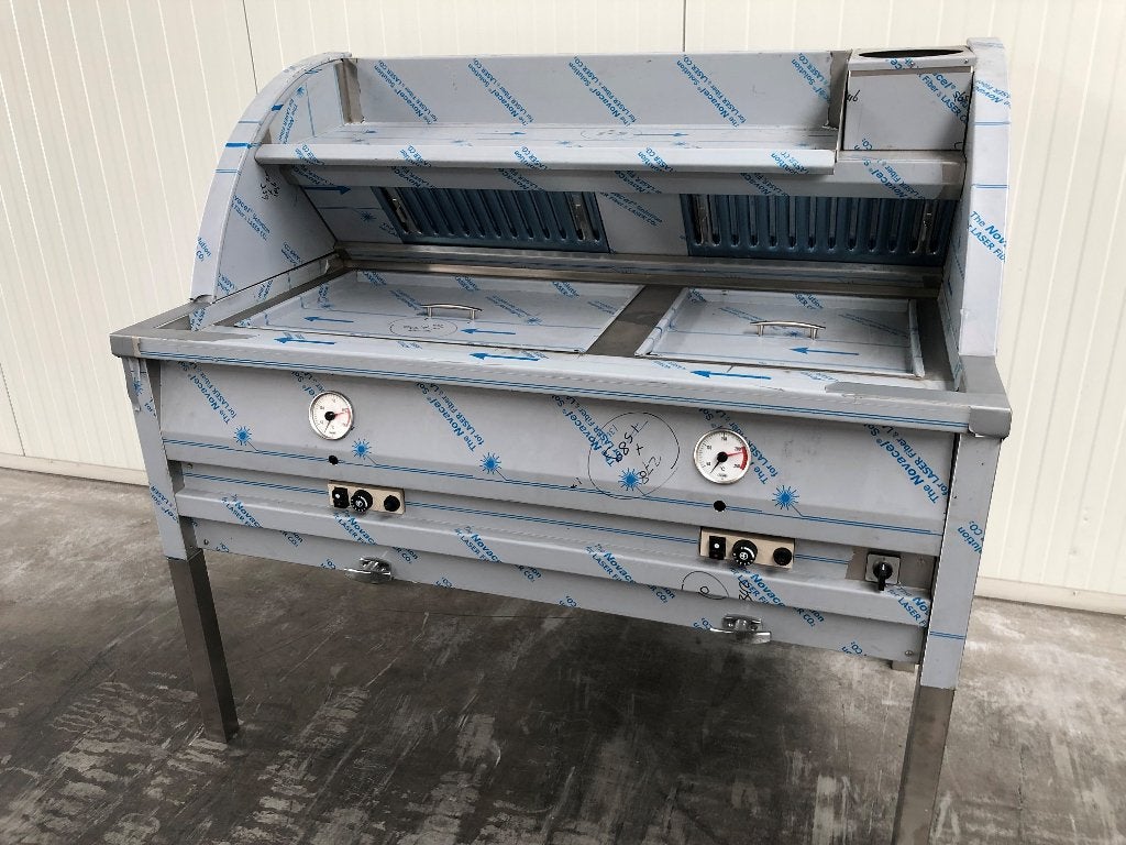 NIEUWE vis frituur / visbakoven oliebollen friteuse gas/400V, Ophalen of Verzenden, Nieuw