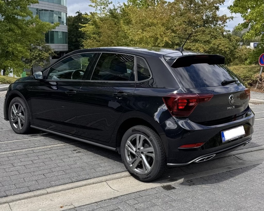 Volkswagen Polo 1.0TSI R-LINE, Autos, Achat, Euro 6, Boîte manuelle, Noir