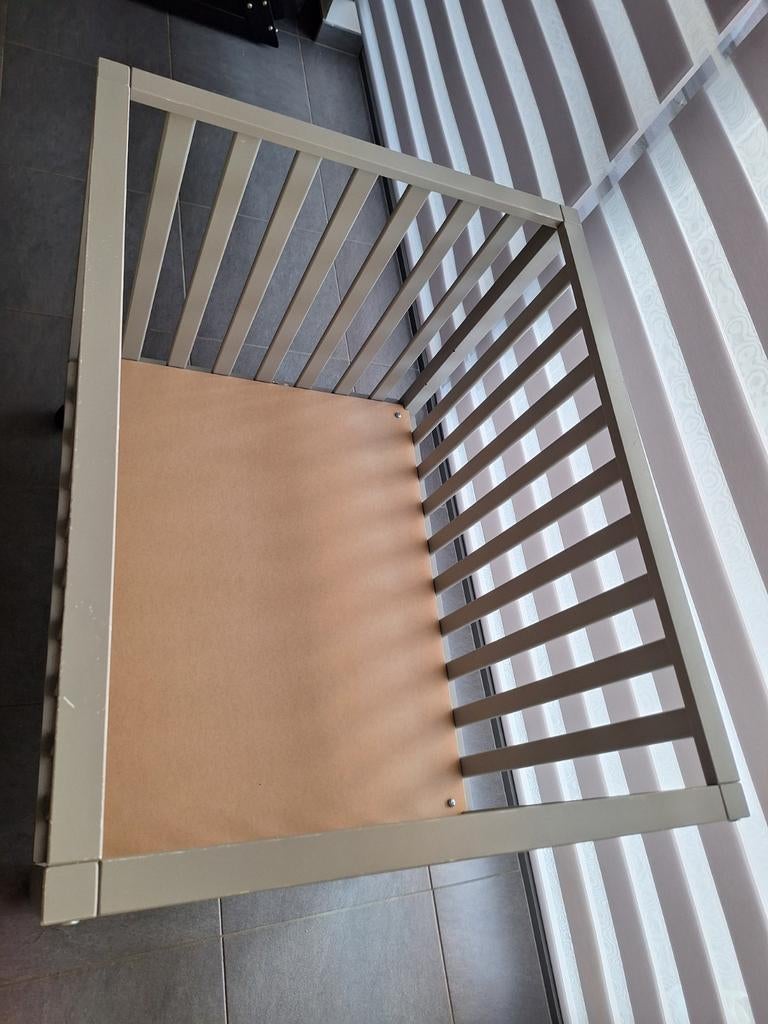 Park met matras, Ophalen, Gebruikt, Vierkant, In hoogte verstelbaar
