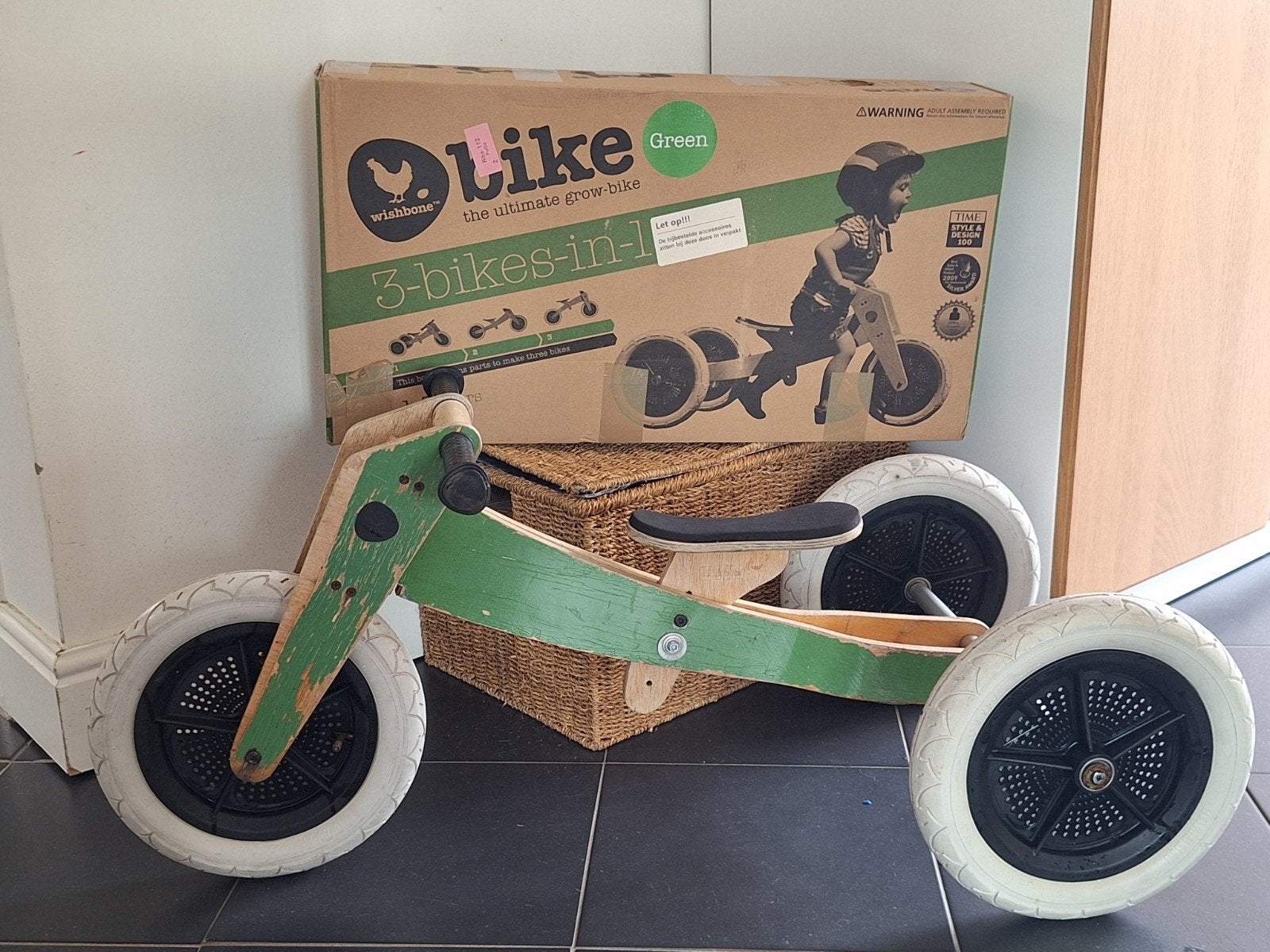 Wishbone fiets, Ophalen, Gebruikt, Loopfiets