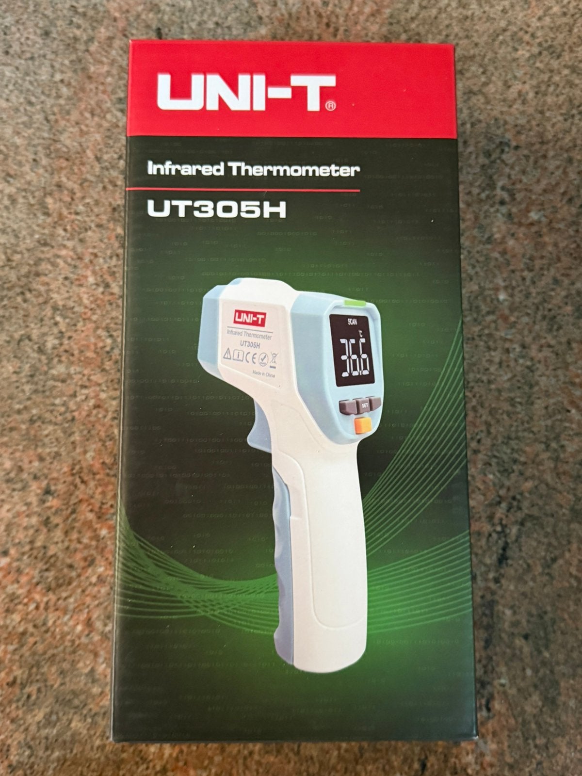 Infrarood thermometer - nieuw - ongebruikt, Infraroodthermometer, Ophalen of Verzenden, Nieuw