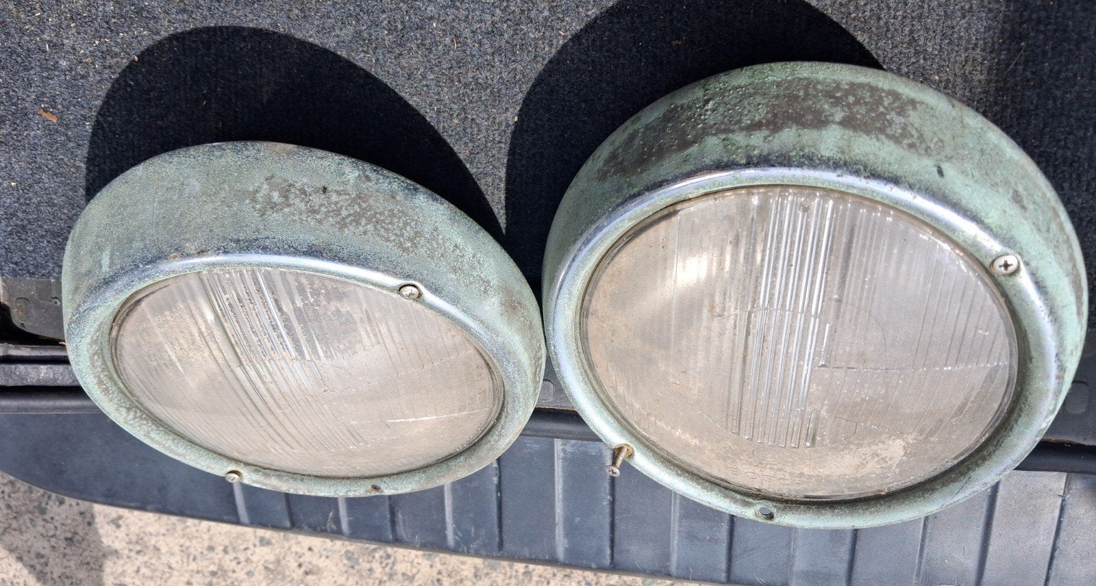 Vintage Bosch Oldtimer Koplamp (VW Kever & Transporter T2) -, Auto-onderdelen, Ophalen of Verzenden, Volkswagen