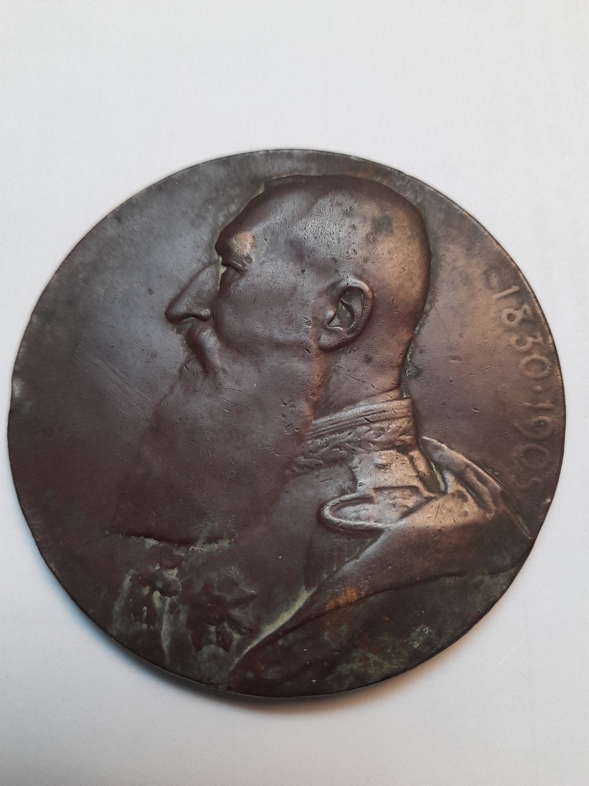 Prachtige  medaille Leopold  ll    1830-1905, Ophalen of Verzenden