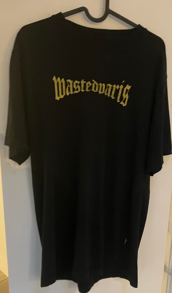 Wasted Paris United T-shirt, Kleding | Heren, T-shirts, Gedragen, Maat 56/58 (XL), Zwart, Ophalen of Verzenden
