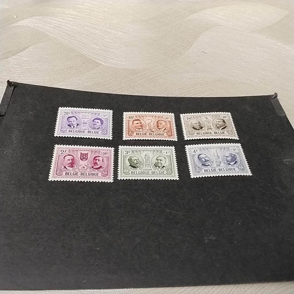 BELGIE 1013/1018 postfris met cote 10,00 €, Ophalen of Verzenden, Postfris