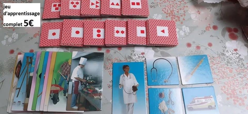 jeu d'apprentissage complet, Enlèvement, Comme neuf, Découverte