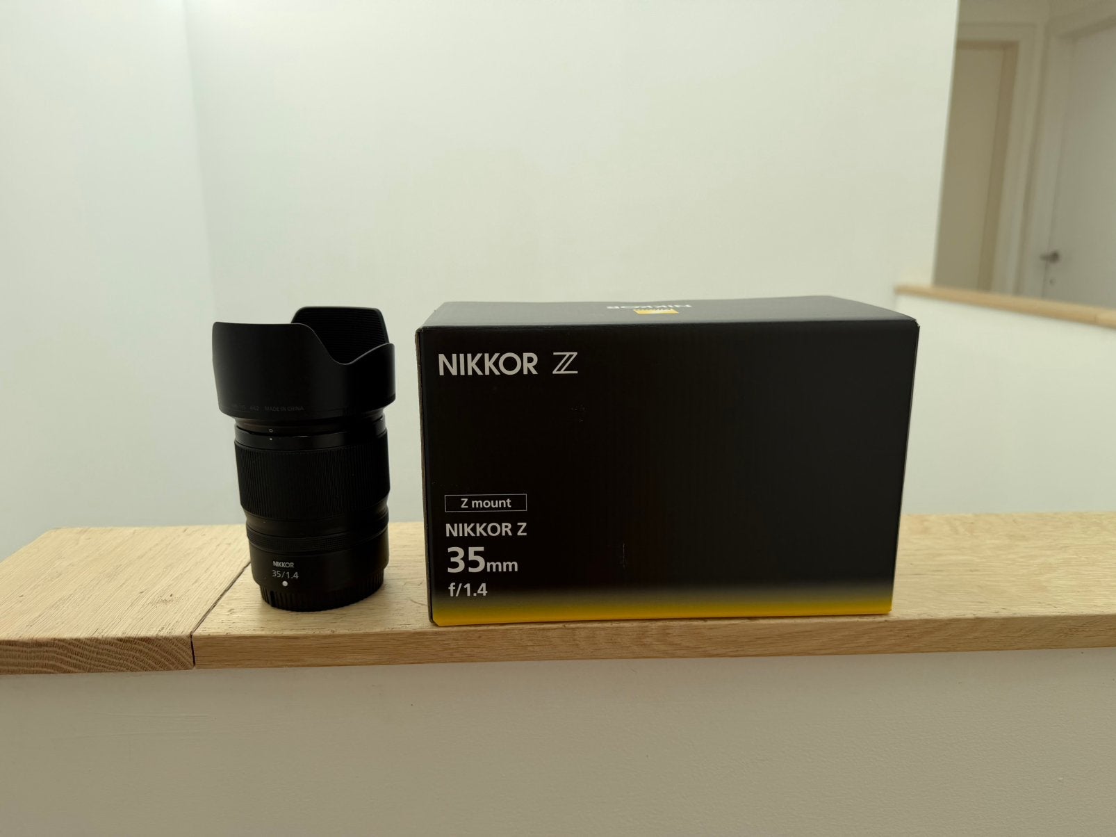 Objectif Nikkor Z 35 mm f1.4, Enlèvement, Comme neuf