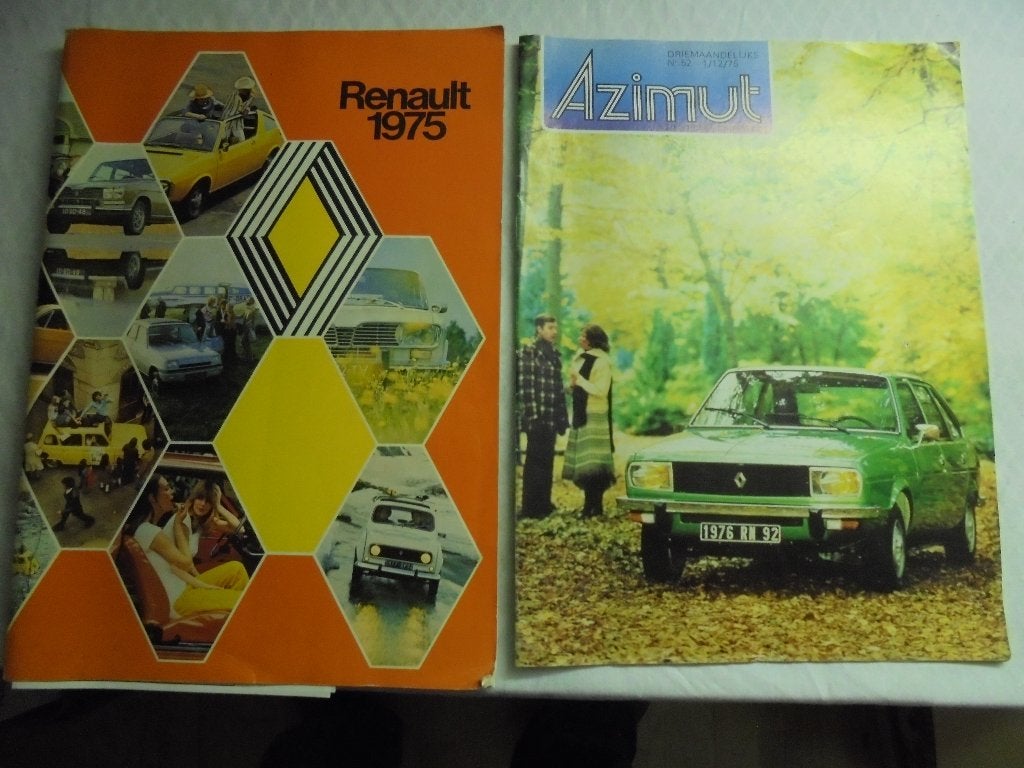 Vintage autofolders, Enlèvement ou Envoi, Diverse auteurs, Comme neuf, Citroën
