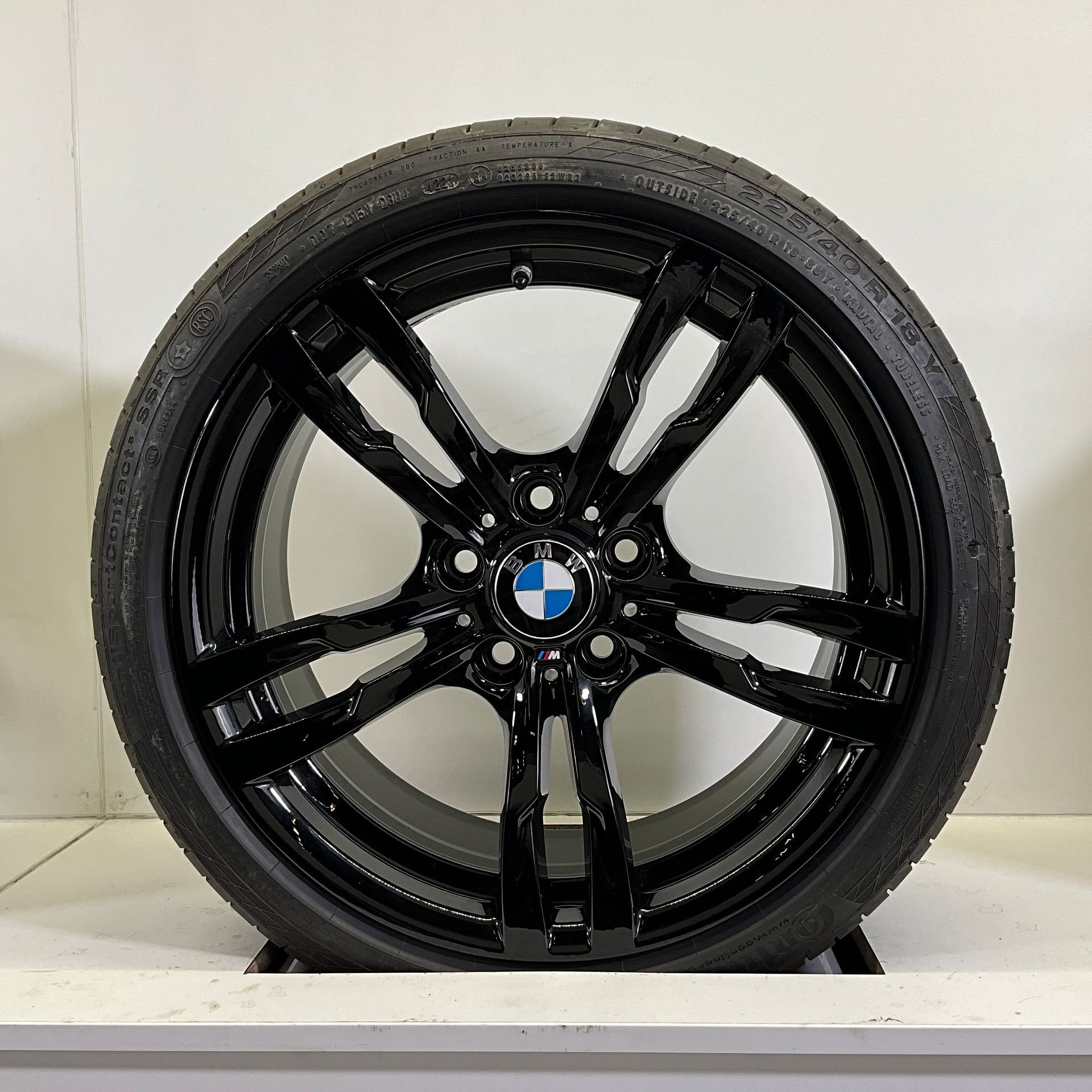 BMW 3 SERIE F30 F31 4 SERIE F32 F33 F36 SET VELGEN + ZOMERBA, Auto-onderdelen, Banden en Velgen, Banden en Velgen, Zomerbanden