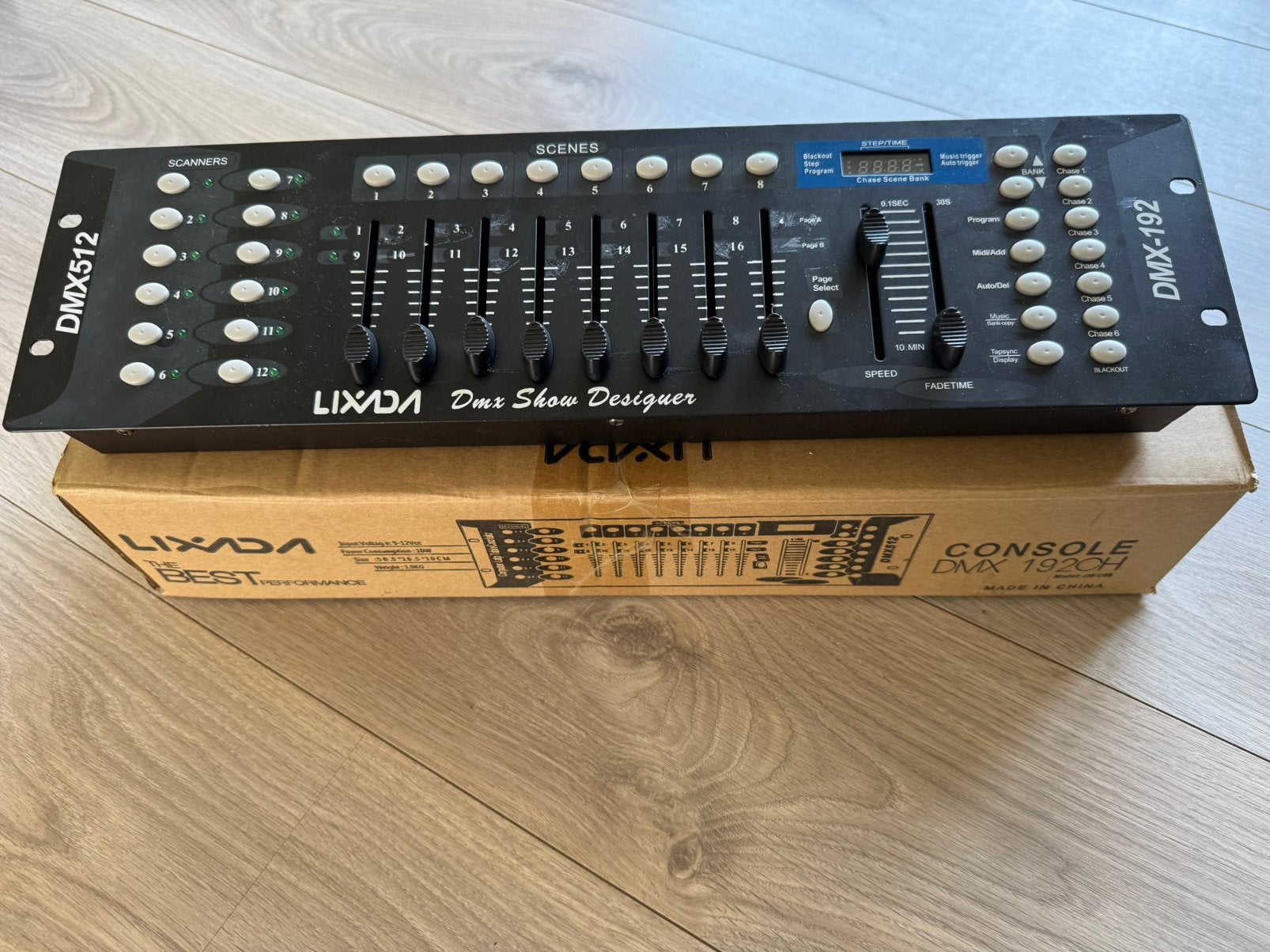 Console DMX 192 Channel, Ophalen, Gebruikt, Licht