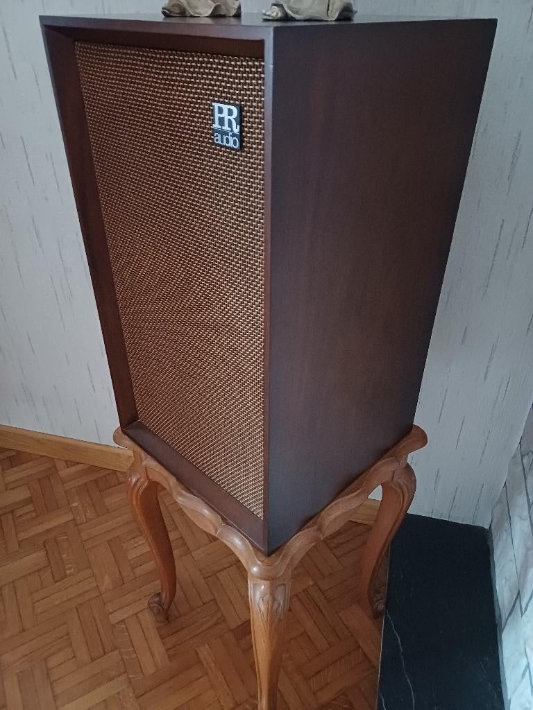 Vintage PR Audio luidsprekers, Enlèvement, Utilisé, Autres marques