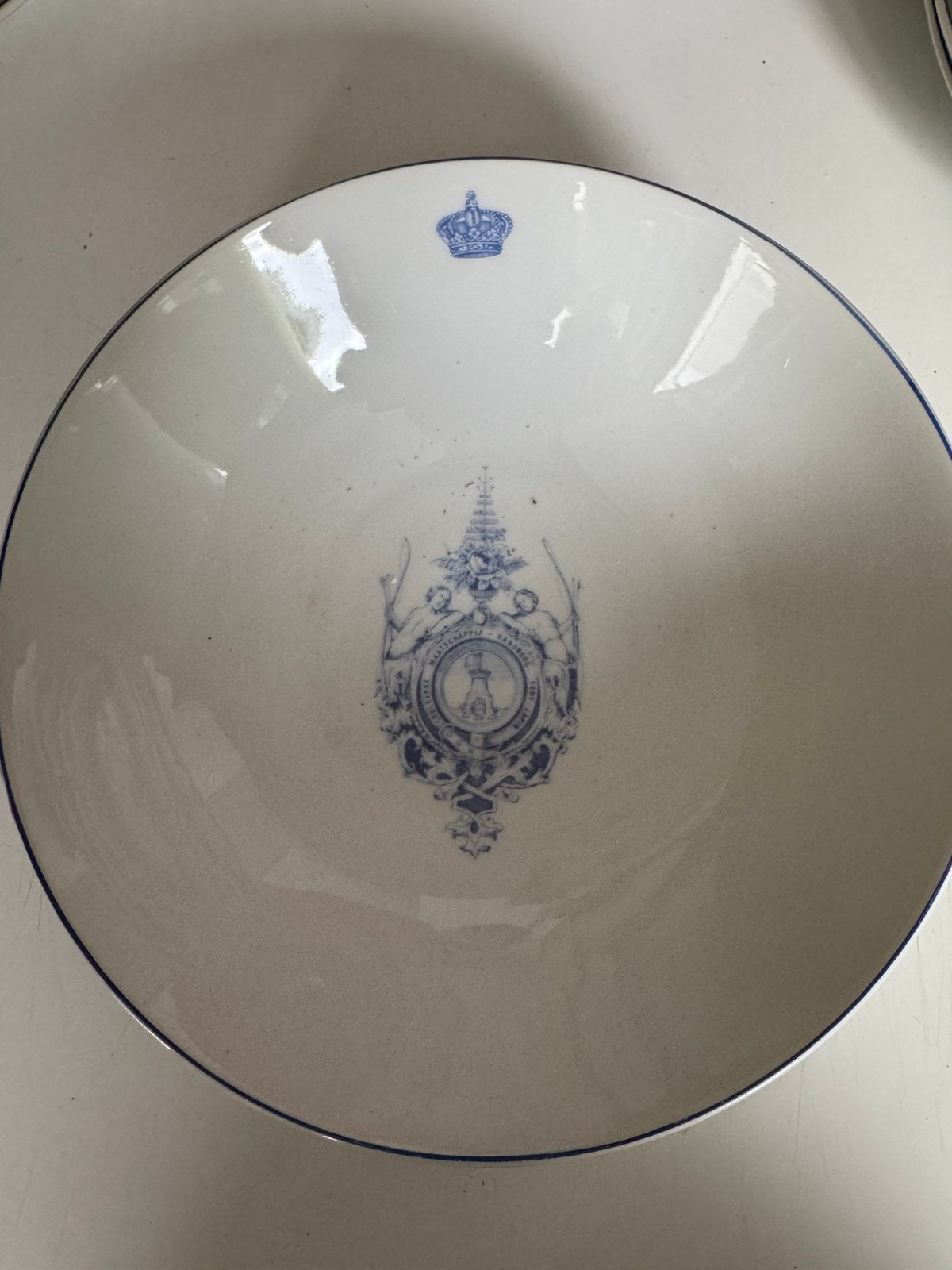 Groot bord handbooggilde fort lapin, Ophalen