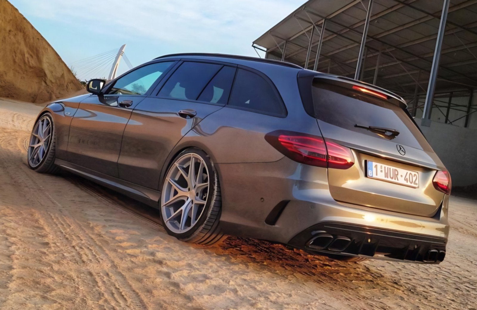 Mercedes C43AMG 4Matic, Cuir, Argent ou Gris, Achat, Euro 6