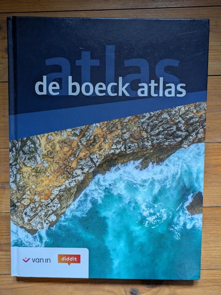 De boeck atlas, ASO, Nieuw, Ophalen of Verzenden, Aardrijkskunde