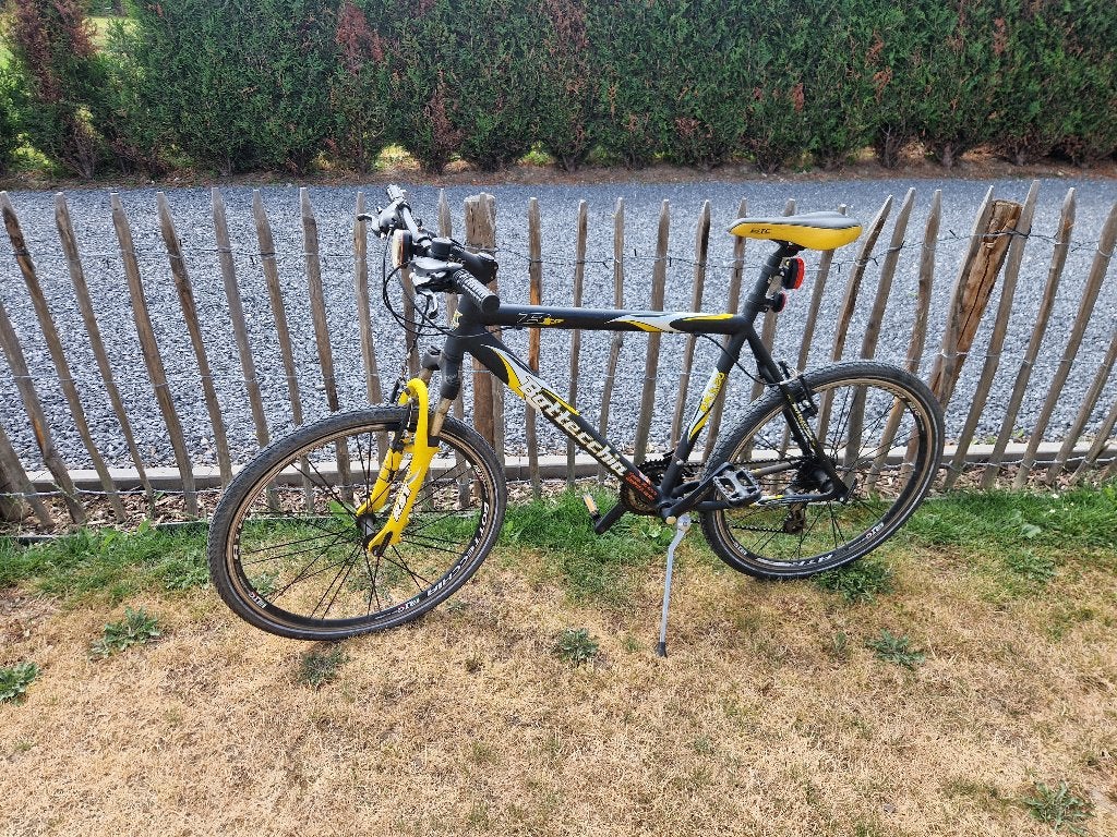 Mountainbike/herenfiets, Fietsen en Brommers, Gebruikt, Velgrem, Versnellingen, Ophalen