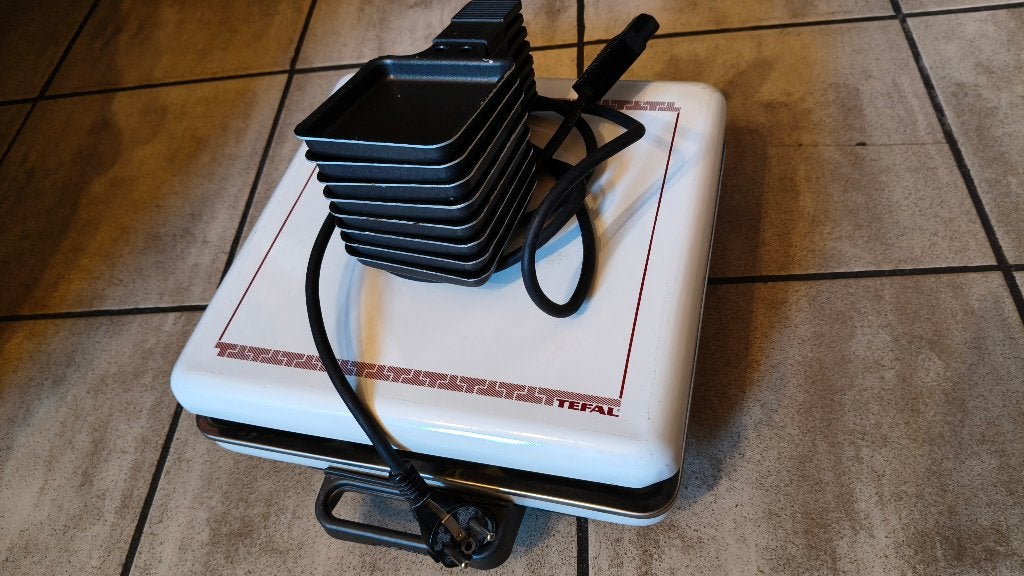 Appareil a raclette, Elektronische apparatuur, Ophalen, Zo goed als nieuw, 8 personen of meer