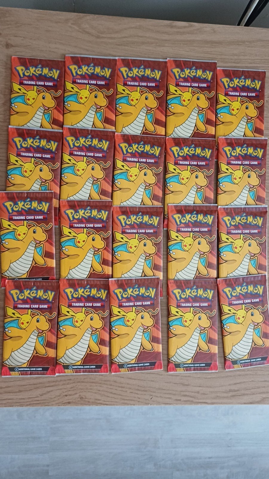 Packs Pokémon, Envoi