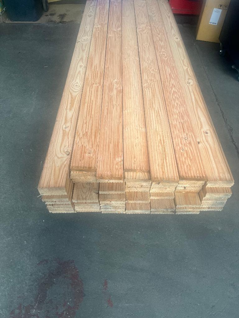 Douglas vlonderplank 3000x27x145mm (€3/m), Tuin en Terras, Terrasdelen en Vlonders, Ophalen, Nieuw, Hout