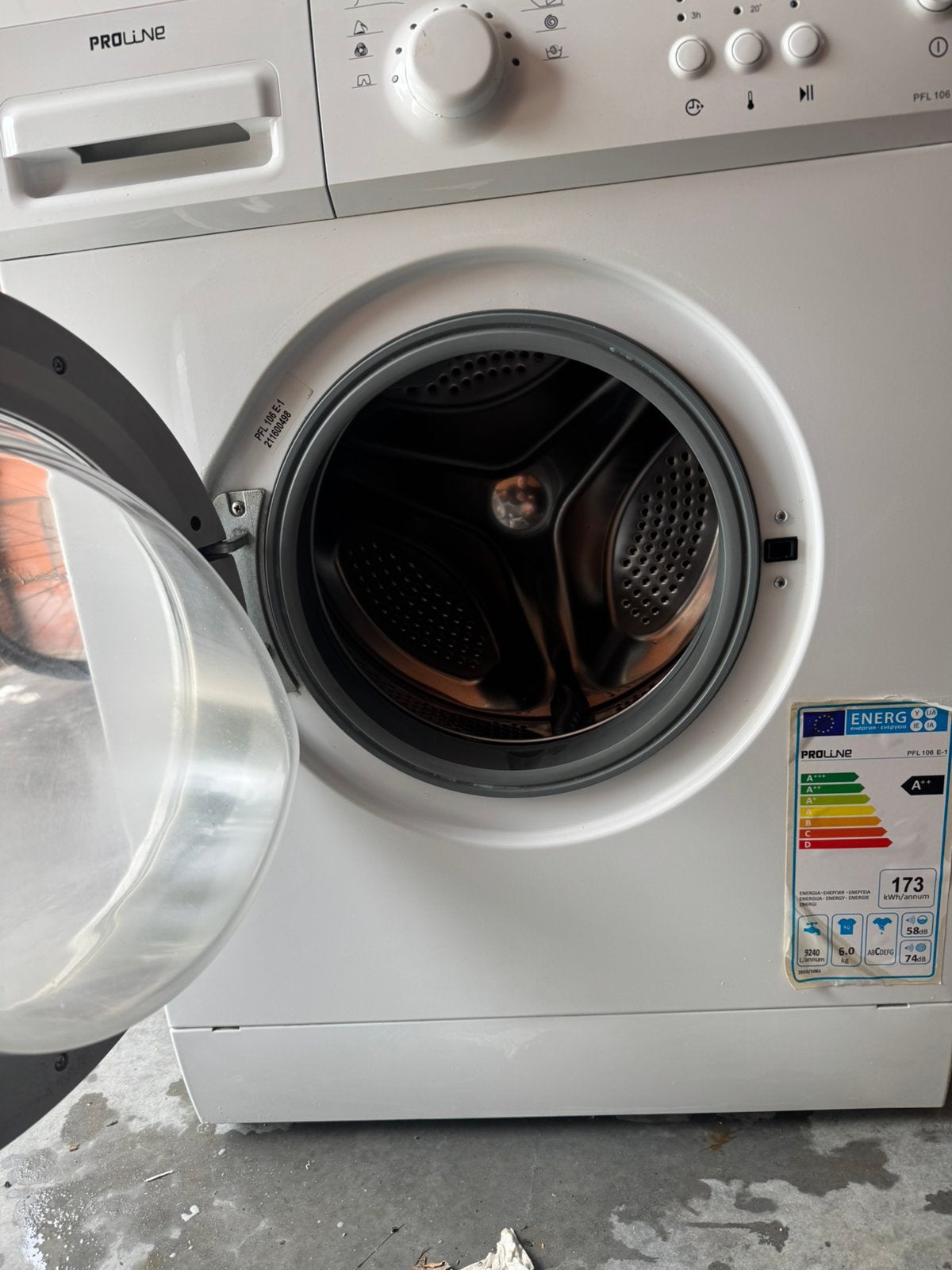 machine à laver proline 6 kg, Ophalen of Verzenden, Zo goed als nieuw