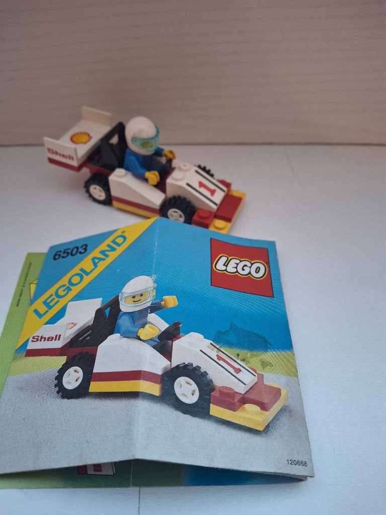 Lego 6503 Sprint Racer 1988, Kinderen en Baby's, Speelgoed | Duplo en Lego, Ophalen of Verzenden, Compleet, Lego, LEGOLAND