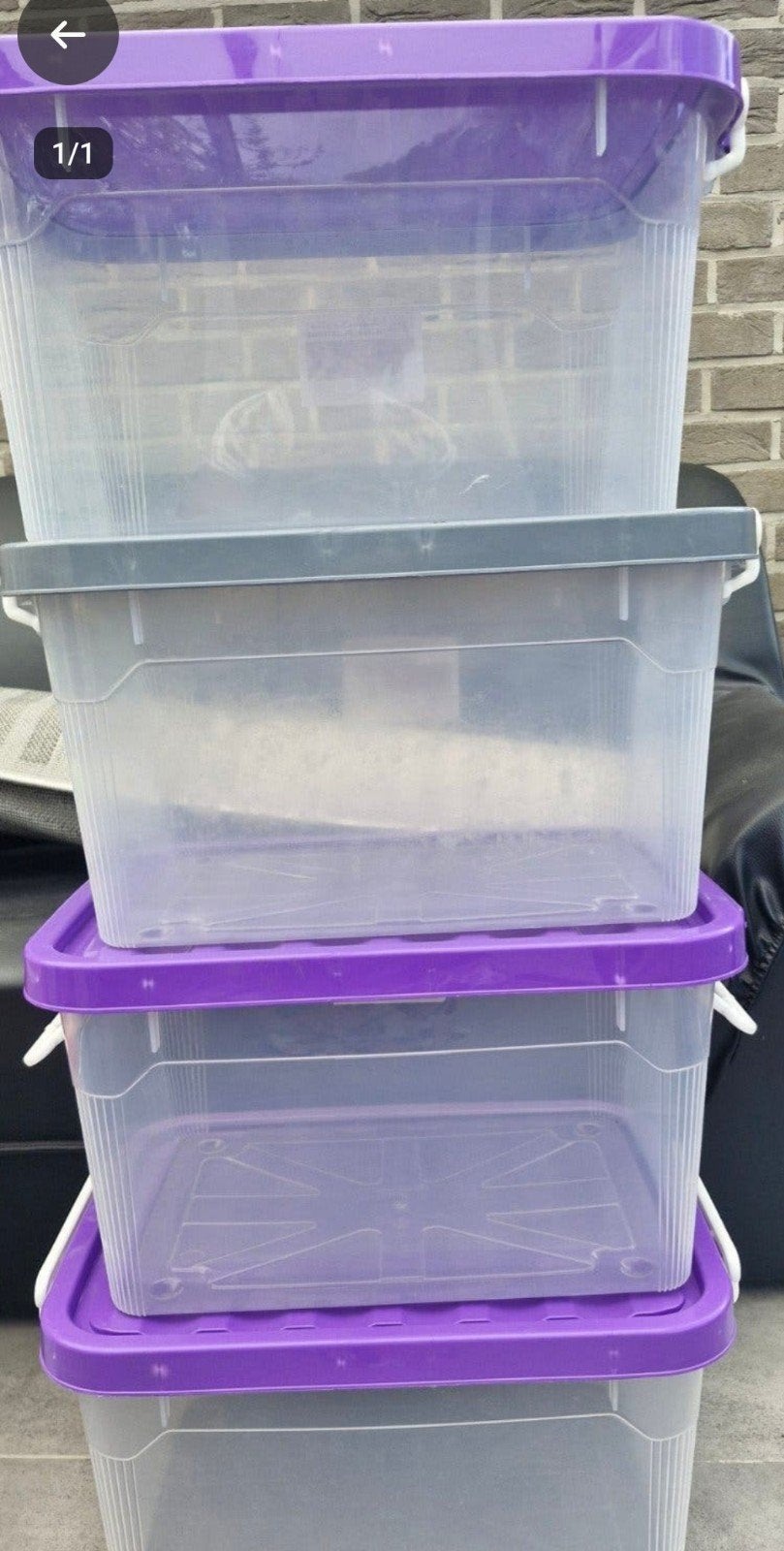 plastic bakken, Enlèvement