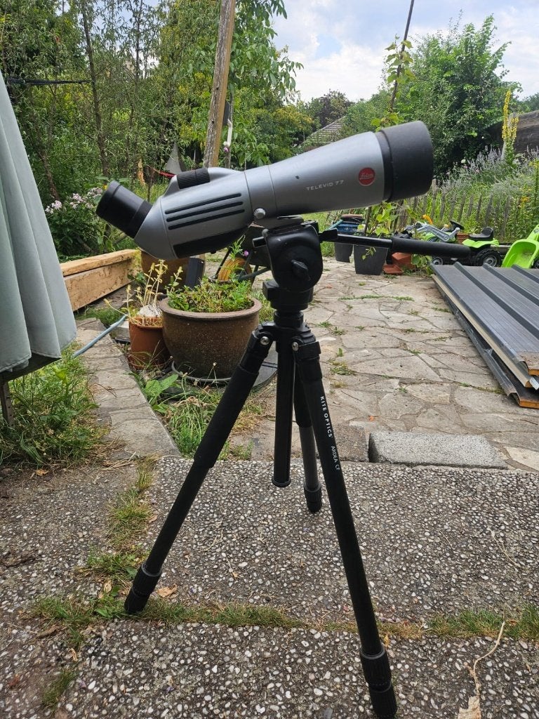 Leica Televid 77 telescoop, Audio, Tv en Foto, Optische apparatuur | Telescopen, Ophalen, Gebruikt, Met statief