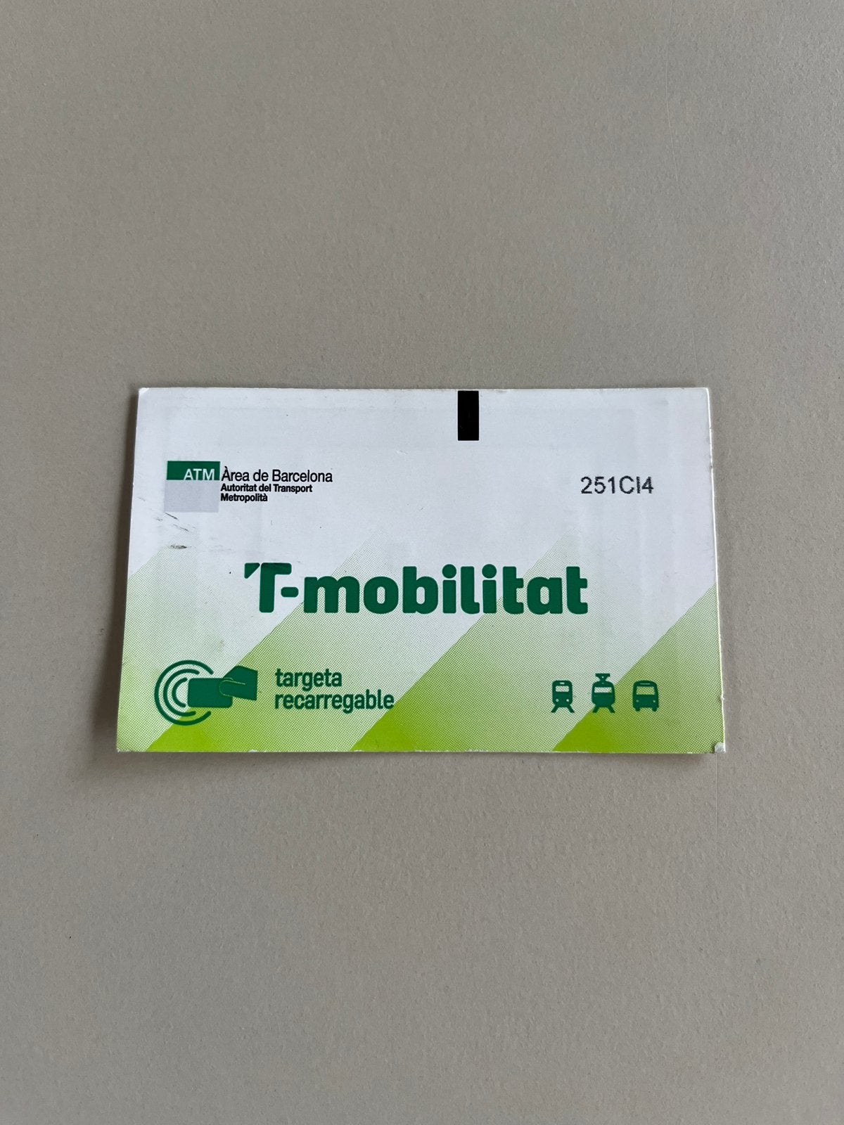 Metro/Tram/Bus Barcelona T-mobilitat T-grup 22 ritten, Tickets en Kaartjes, Drie personen of meer, Bus, Metro of Tram, Met bestemming of datum