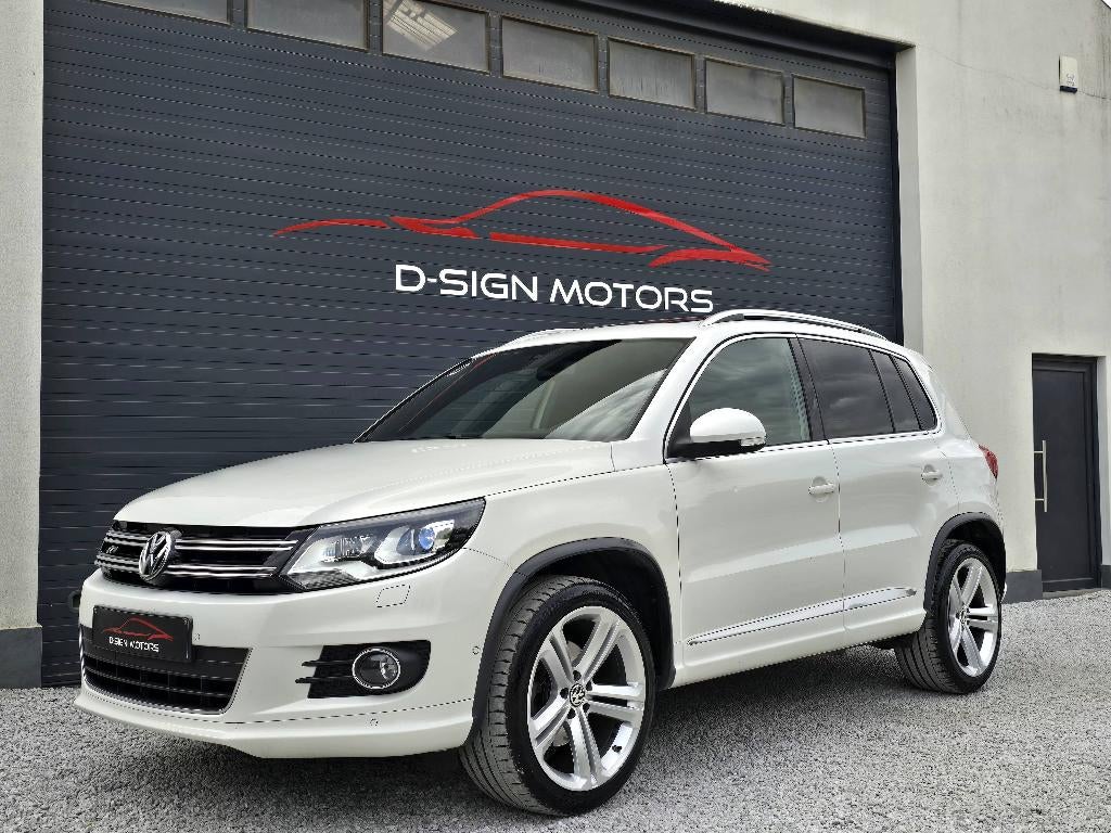 VOLKSWAGEN TIGUAN 2.0 TDI (110ch) R-LINE 2012 193.651km, Autos, Cuir, Euro 5, Achat, 139 g/km
