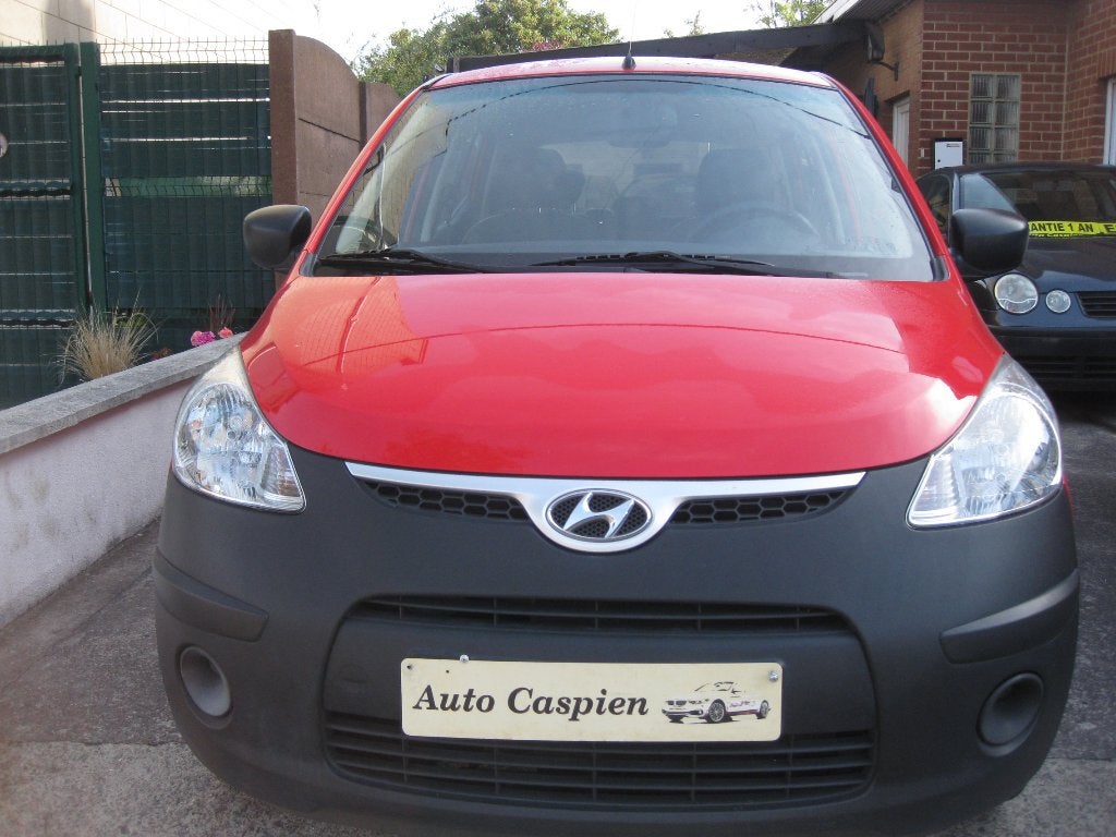 Hyundai i10 1.1i essence 94.000km 1er main Garantie 1 an, Autos, Rouge, Achat, Entreprise, Boîte manuelle