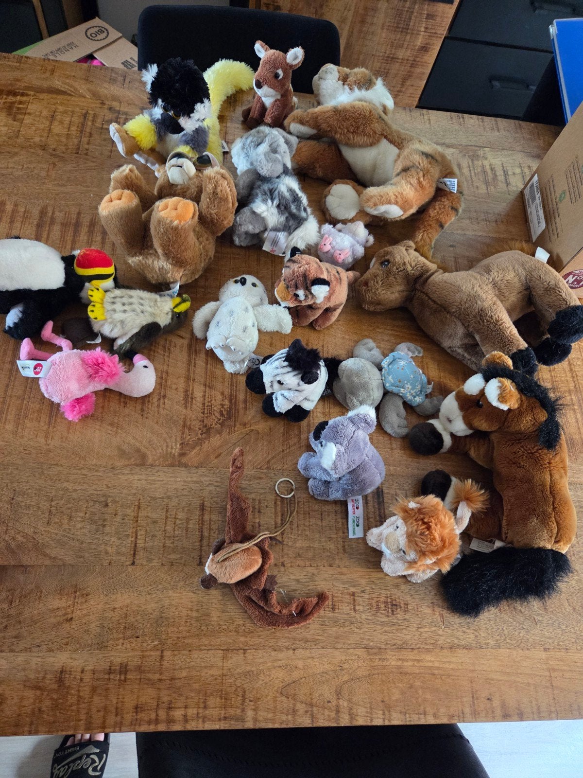 leuke dieren knuffels, Ophalen
