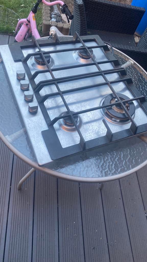 Gas fornuis zanussi, Ophalen, Zo goed als nieuw