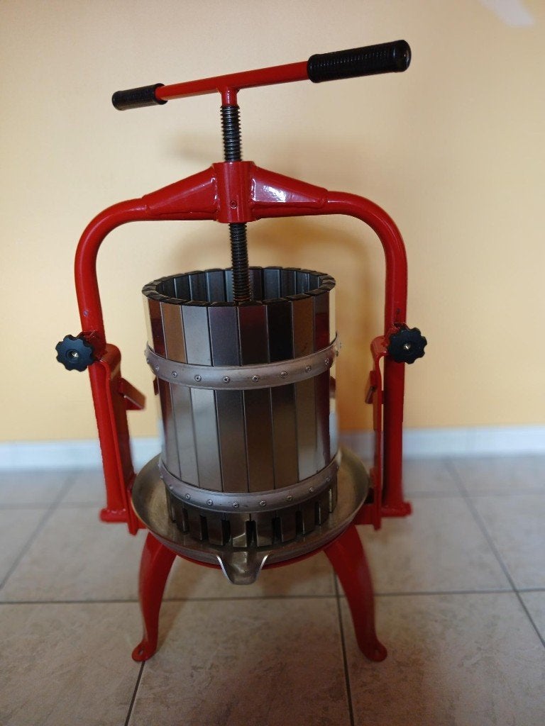 Pressoir et broyeur à fruits en Inox, Enlèvement, Comme neuf, Manuellement