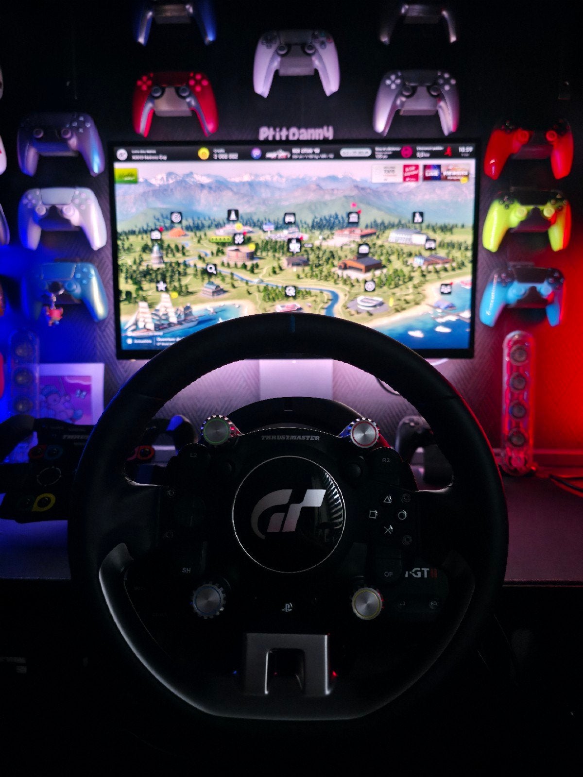 Pack Thrustmaster T-GT II + TM Open Wheel + Pédalier TLCM, Consoles de jeu & Jeux vidéo, Enlèvement, Utilisé, Volant ou Accessoire de sport