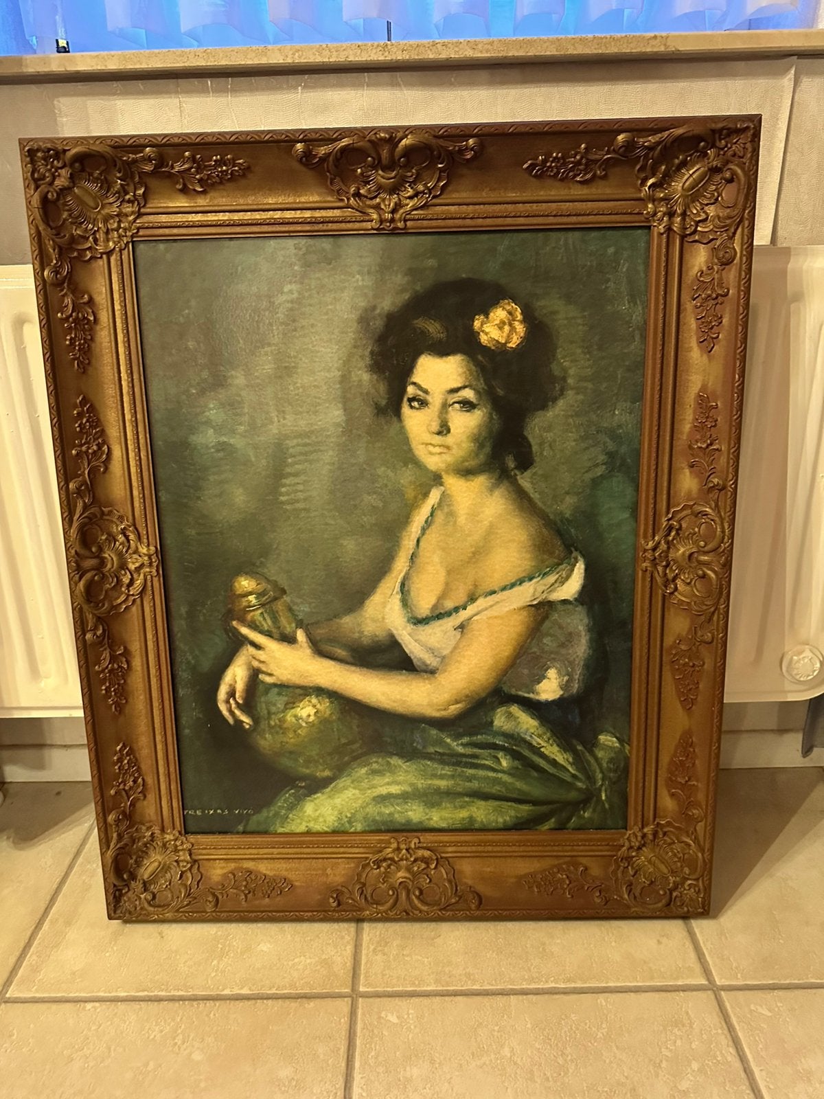 Amadeo Freixas Vivó, peintre  belle repro, Antiquités & Art, Art | Peinture | Classique, Enlèvement