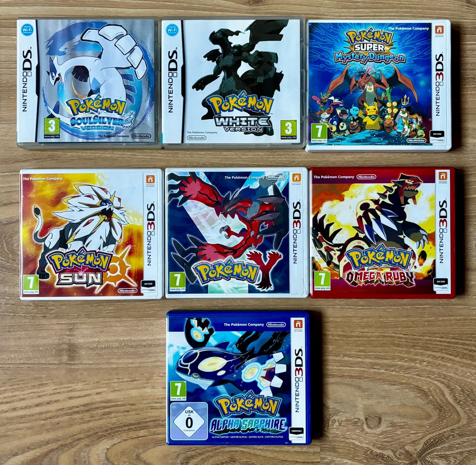 Pokemon Games voor Nintendo DS/3DS, Games en Spelcomputers, Ophalen of Verzenden, Zo goed als nieuw