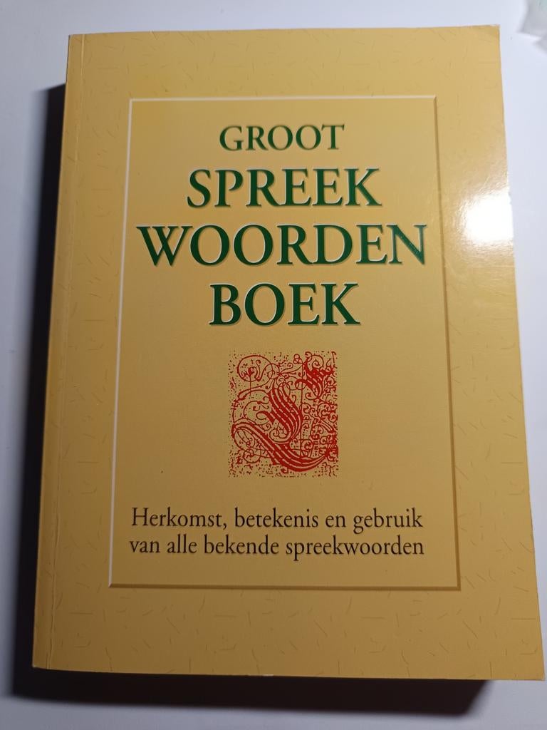 Groot spreekwoordenboek, Boeken, Ophalen of Verzenden